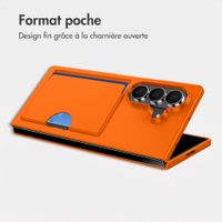 imoshion Backcover avec porte-cartes Samsung Galaxy Z Fold 8 Ultra - Orange