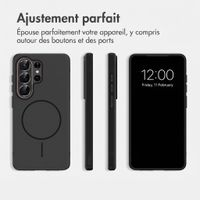 imoshion Coque arrière Color avec Thin MagSafe Ring Samsung Galaxy S26 Ultra - Noir