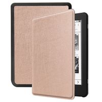 imoshion Étui de liseuse portefeuille Slim Hard Tolino Page 2 - Rose Doré