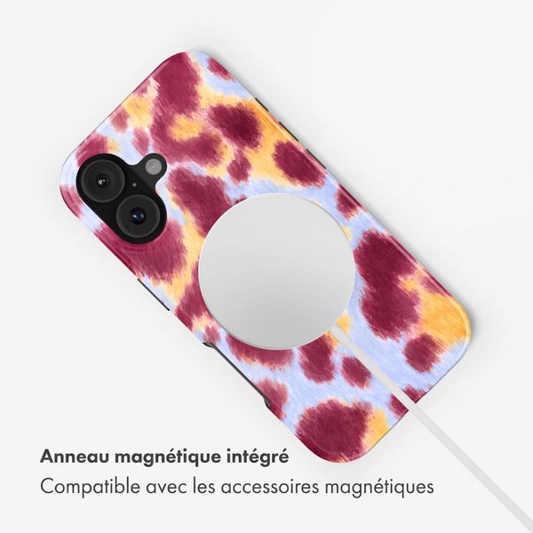 Selencia Coque arrière Vivid avec MagSafe Apple iPhone 17 - Rebel Crush