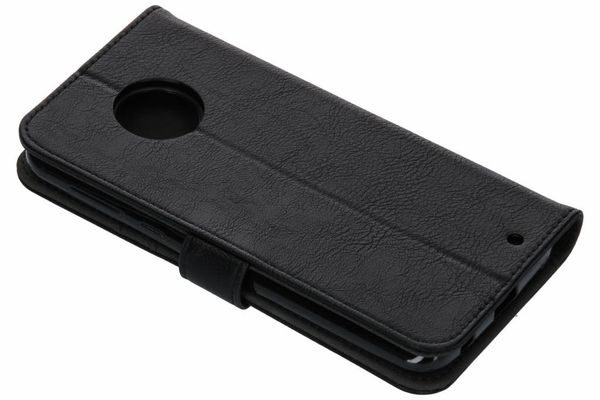 Étui de télephone portefeuille Motorola Moto G6 Plus - Noir