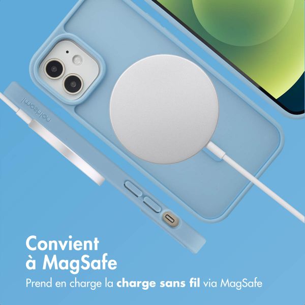 imoshion Coque Color Guard avec MagSafe Apple iPhone 12 (Pro) - Bleu clair
