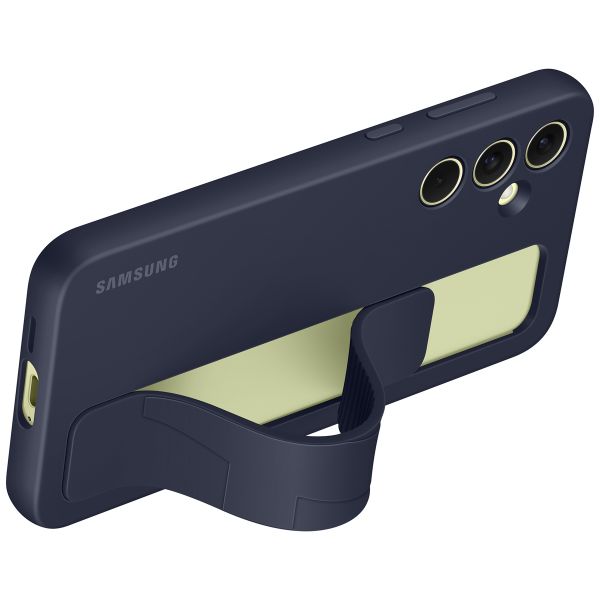Samsung Coque arrière originale Standing Grip Samsung Galaxy A55 - Blue