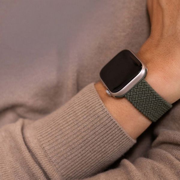 imoshion Bracelet nylon tissé Apple Watch | 44/45/46/49 mm - Vert