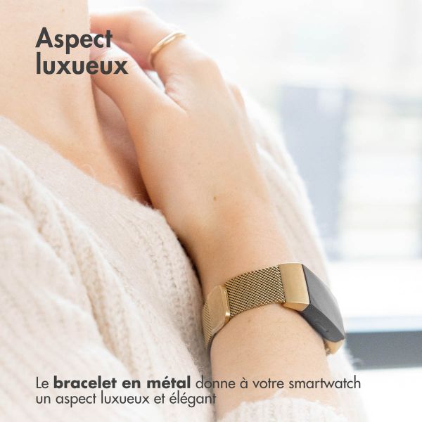imoshion Bracelet magnétique milanais Huawei Watch Fit 3 - Doré