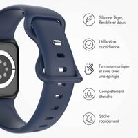 imoshion Bracelet en silicone⁺ Apple Watch | 38/40/41/42 mm - Taille S/M - Midnight