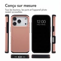 imoshion Coque arrière avec porte-cartes Apple iPhone 18 Pro / 17 Pro - Rose Gold
