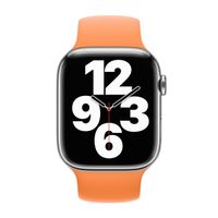 Apple Bracelet Boucle unique en Silicone Apple Watch | 38/40/41/42 mm - Taille 7 - Marigold