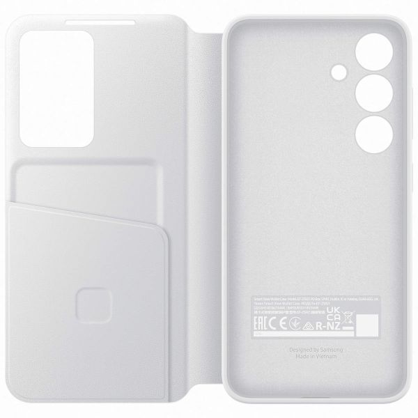 Samsung Original Coque S View Samsung Galaxy S24 - White