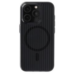Accezz Coque arrière Lite avec MagSafe | Fluted | Apple iPhone 15 Pro - Glossy Black