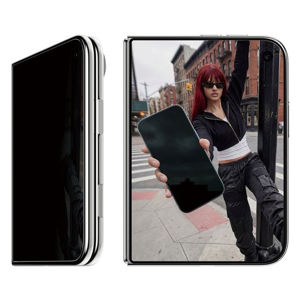 SAFE by PanzerGlass Protection d'écran Privacy Ultra-Wide Fit avec applicateur Apple iPhone Duo