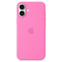 Apple Coque en silicone MagSafe Apple iPhone 16 Plus - Peony Pink