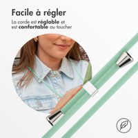 imoshion Coque en silicone avec cordon Apple iPhone 17e / 16e - Vert