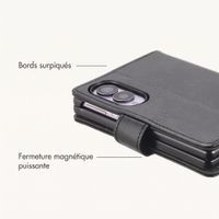 imoshion Étui de télephone portefeuille de luxe Samsung Galaxy Z Fold 8 - Noir