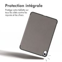 imoshion Coque tablette Trifold Apple iPad 11 (2025) 11 pouces A16 / iPad 10 (2022) 10.9 pouces - Gris
