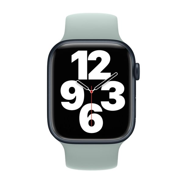 Apple Bracelet Boucle unique en Silicone Apple Watch | 44/45/46/49 mm - Taille 8 - Succulent