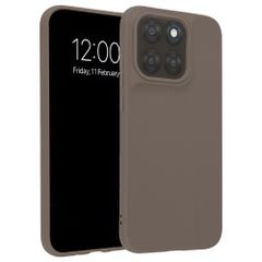 imoshion Coque Couleur Motorola Moto G77 - Marron