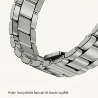 Selencia Bracelet à maillons fin en acier Apple Watch | 38/40/41/42 mm - Argent
