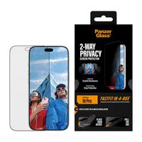 PanzerGlass Ultra Wide Fit FastFit in-a-box Protection d'écran Privacy Apple iPhone 18 Pro