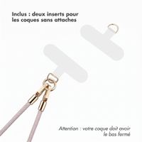 Selencia Cordon universel pour téléphone avec 2 crochets - réglable - Muted Mauve