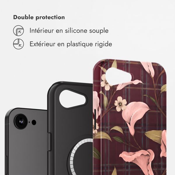 Selencia Coque arrière Vivid avec MagSafe Apple iPhone 17e / 16e - Autumn Muse