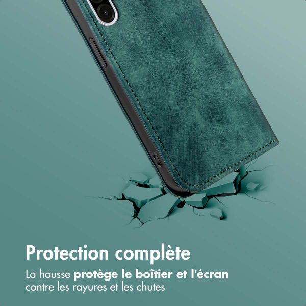 imoshion Étui de téléphone portefeuille Slim Samsung Galaxy A36 - Vert