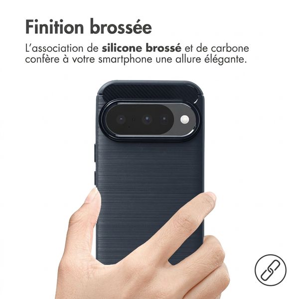 imoshion Coque Brushed Google Pixel 11 - Bleu foncé