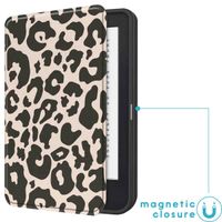imoshion Étui á rabat Kobo Clara 2E / Tolino Shine 4 - Leopard