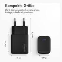 imoshion Adaptateur secteur 20 watts | USB-C - Noir