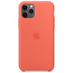 Apple Coque en silicone Apple iPhone 11 Pro - Clementine Orange