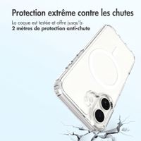 Accezz Coque arrière Xtreme Impact avec MagSafe Apple iPhone 17 - Transparent