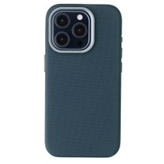 Accezz Coque arrière Mesh avec MagSafe Apple iPhone 15 Pro - Bleu foncé