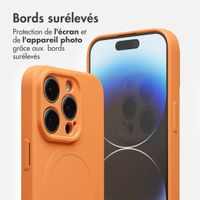 imoshion Coque Couleur avec MagSafe Apple iPhone 14 Pro - Orange