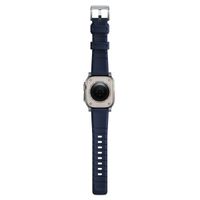 Nomad Bracelet robuste FKM Apple Watch | 44/45/46/49 mm - Argent / Bleu