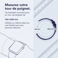 imoshion Bracelet en cuir magnétique  - Connexion universelle 20 mm - Marron