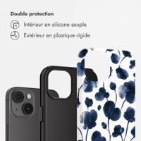 Selencia Coque arrière Vivid Apple iPhone 14 - Midnight Blossom