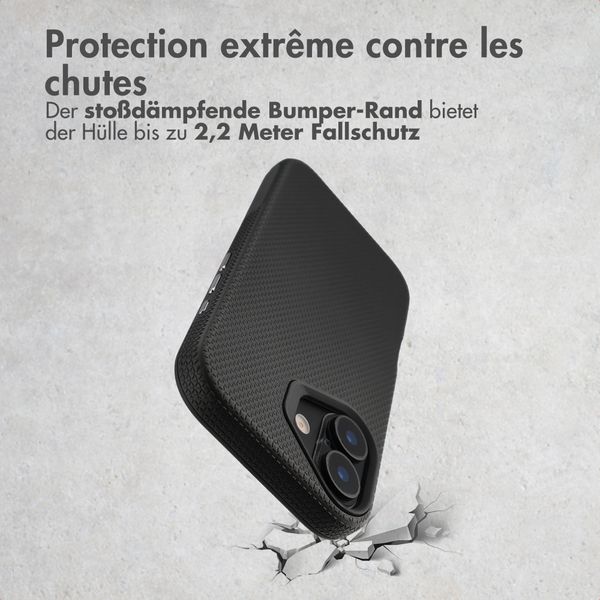 Accezz Coque Tough avec MagSafe Apple iPhone 17 - Noir
