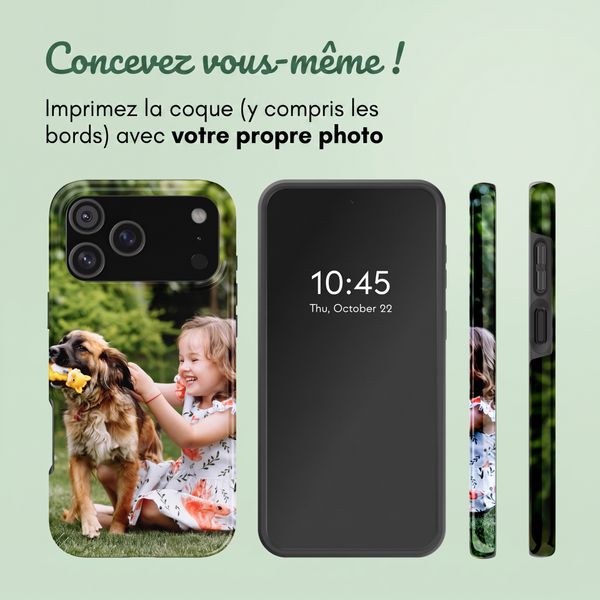 Concevez votre propre coque Tough avec MagSafe Apple iPhone 18 Pro Max / 17 Pro Max - Blanc