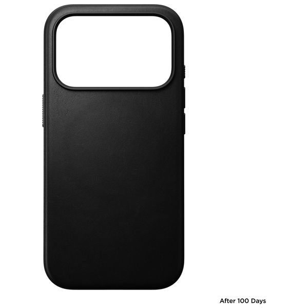 Nomad Coque Modern Leather avec MagSafe Apple iPhone 18 Pro Max - Black