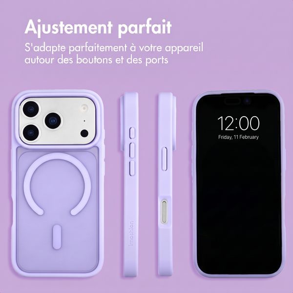 imoshion Coque Color Guard avec MagSafe Apple iPhone 18 Pro / 17 Pro - Lilas