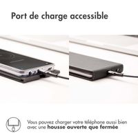 Accezz Étui à rabat Samsung Galaxy A57 (5G) - Noir