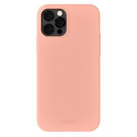 Holdit Coque Silicone Apple iPhone 12 (Pro) - Pink Grape