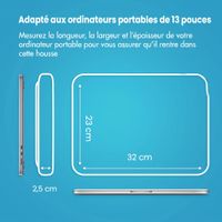 imoshion Pochette ordinateur avec compartiment 13 pouces - Cobalt Blue