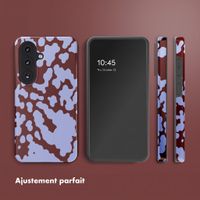 Selencia Coque arrière Vivid avec MagSafe Samsung Galaxy S26 FE - Moo'd Lavender Glow