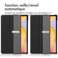 imoshion Coque tablette Trifold Samsung Galaxy Tab S6 Lite (2020/2022/2024)  - Noir
