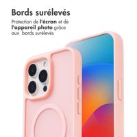 imoshion Coque Color Guard avec MagSafe Apple iPhone 15 Pro Max - Rose clair