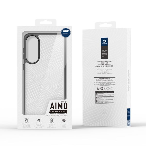Dux Ducis Coque arrière Aimo Samsung Galaxy S25 Edge - Transparent