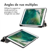 imoshion Coque tablette Design Trifold Apple iPad 6 (2018) 9.7 pouces / iPad 5 (2017) 9.7 pouces / Air 2 (2014)/Air 1 (2013) - Leopard
