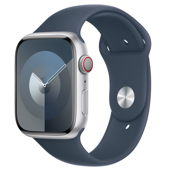Apple 3 Pack Bracelet Sport pour Apple Watch | 44/45/46/49 mm - Taille S/M - Winter Blue/ Storm Blue/ Midnight
