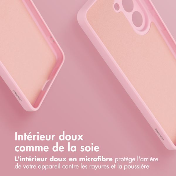 imoshion Coque Couleur avec MagSafe Samsung Galaxy S26 - Candy Pink